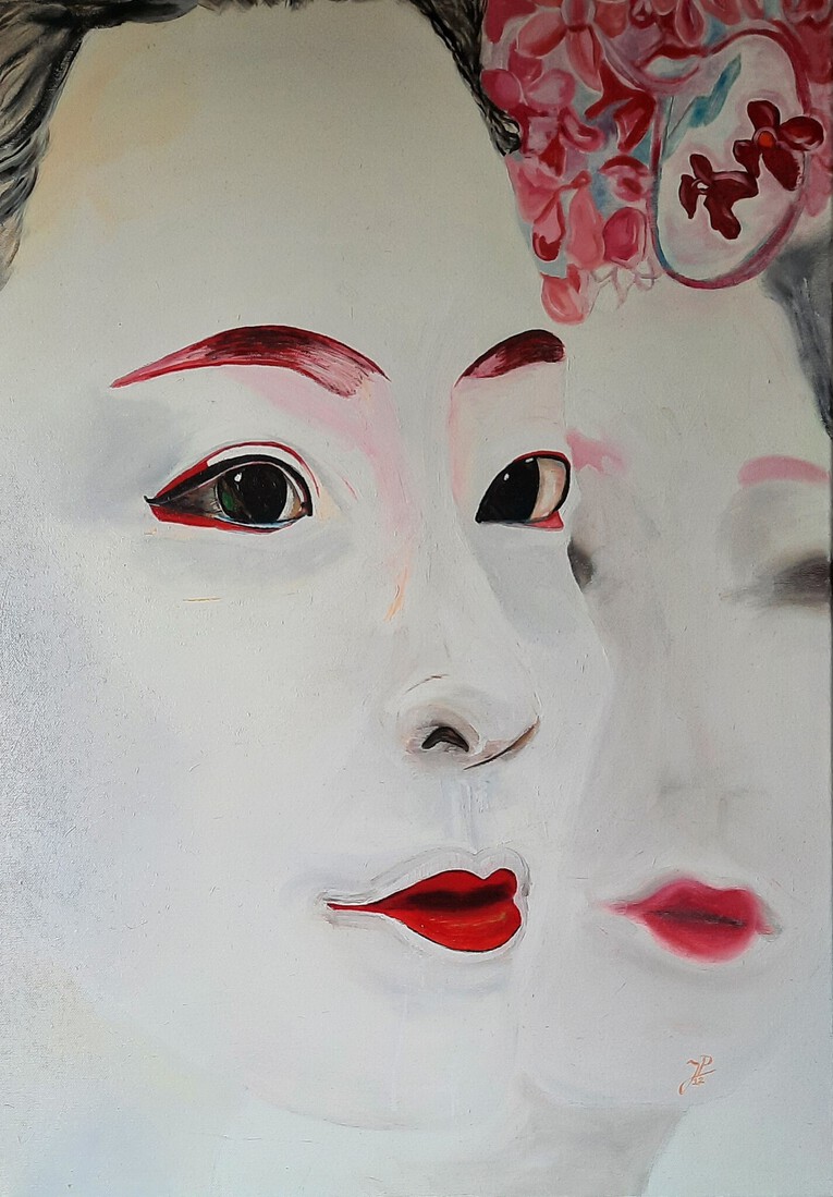 Maagdelijk witte Geisha