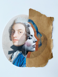 Kleurrijke collages vaak met een (verborgen) boodschap.