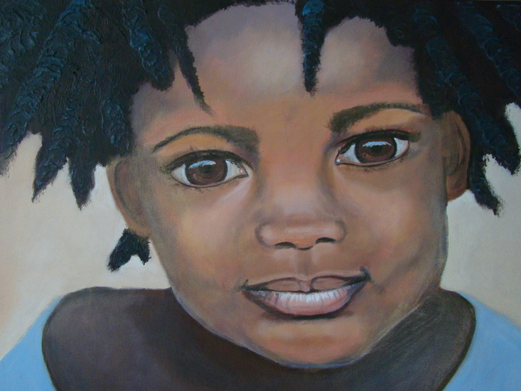 Merel, met dread locks