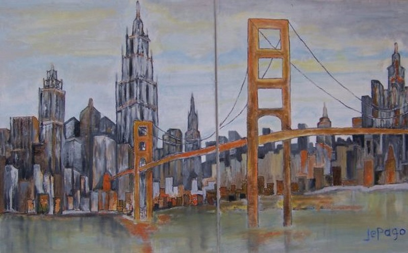 New York Golden gate bridge