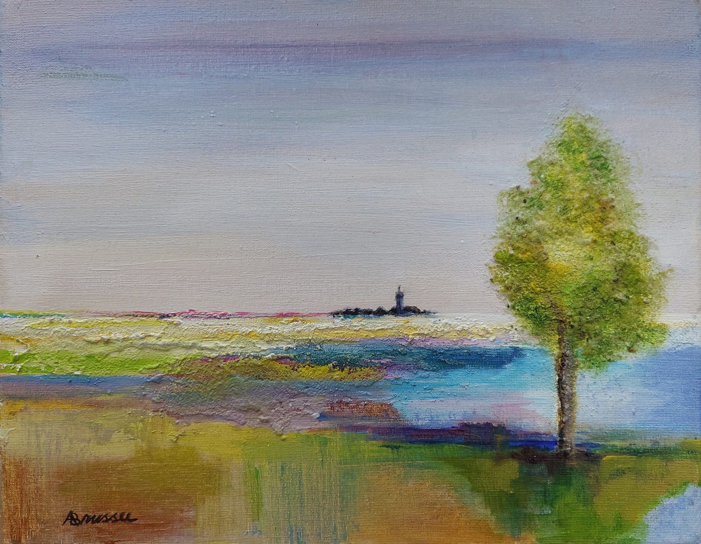 Landschapje met boom