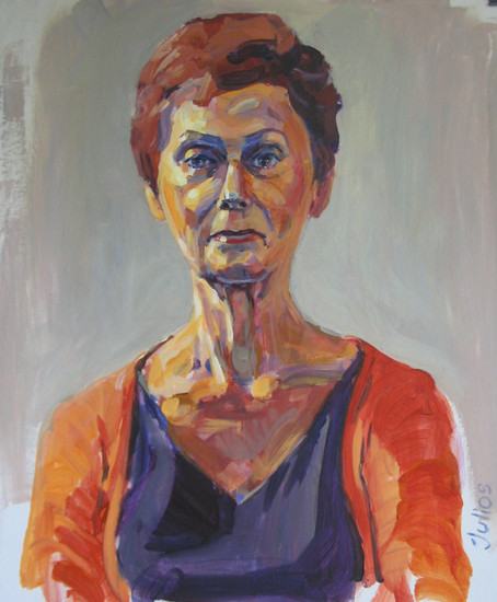 portret van een vrouw