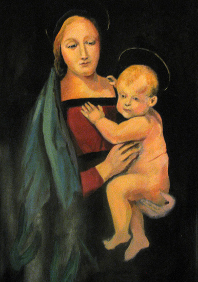 Madonna with child 3