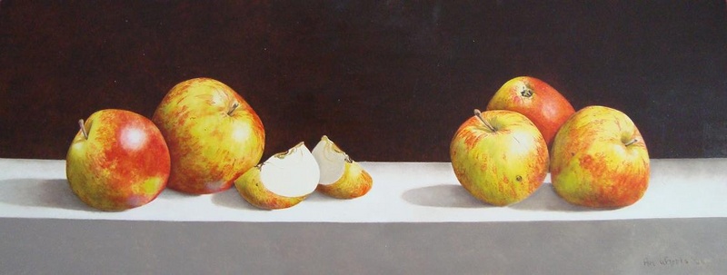 stilleven met appels