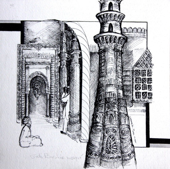 Minaret Sidi Bashir´s Moskee