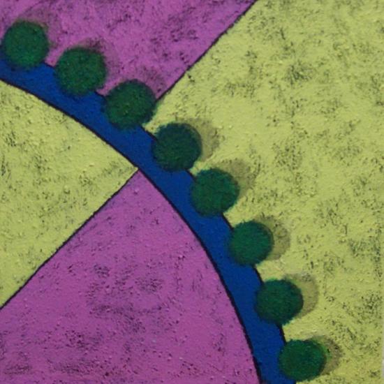 Rivier met acht bomen (234)