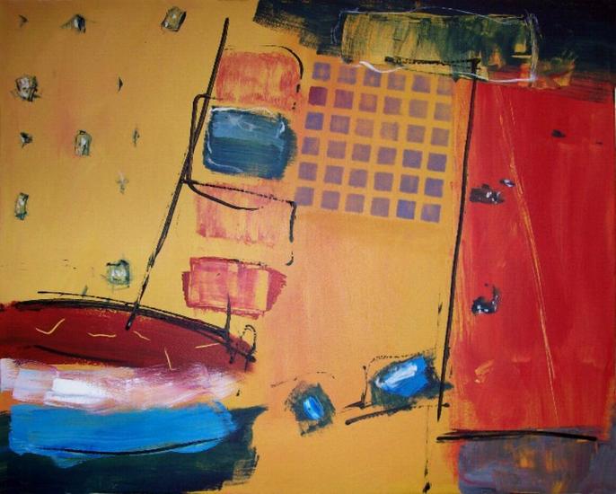 Landschap Rood Wit Blauw (207)