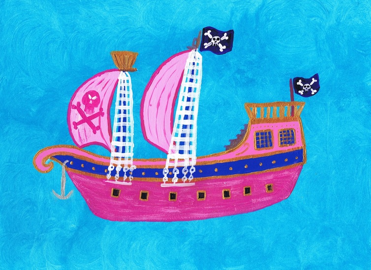 Roze Piratenschip 2e serie
