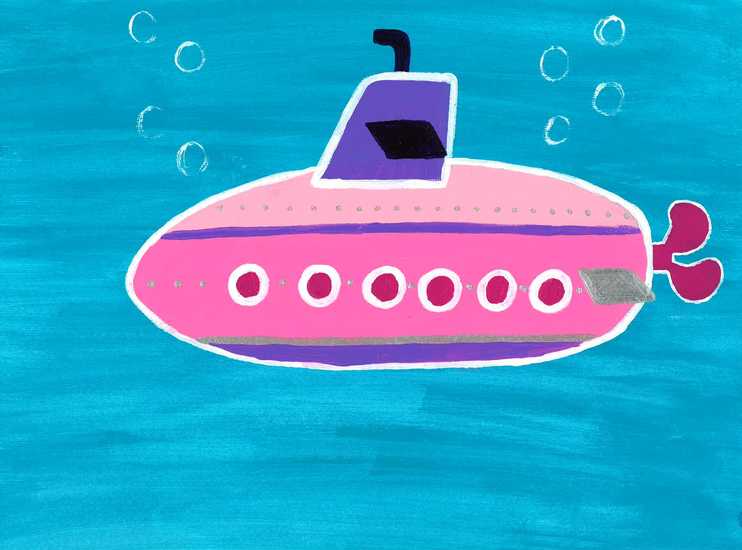 Roze Onderzeeboot