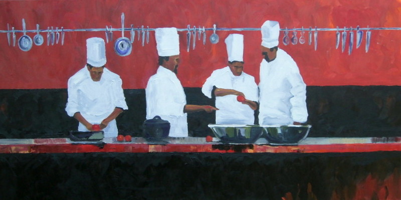 Preparing something nice