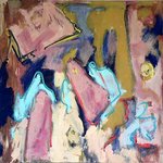 ik be-schilder vormen dat brengt mij op wegen door chaos en orde hoop en wanhoop gewapend met mijn geloof in het goede kom ik steeds weer uit bij verwachting