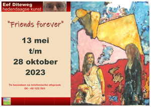 Na twintig jaar ben ik weer met modelschilderen begonnen om zo nu en afstand te nemen van mijn ruimtelijk werk. Ondertussen is er een mooie wisselwerking tussen beide disciplines ontstaan.