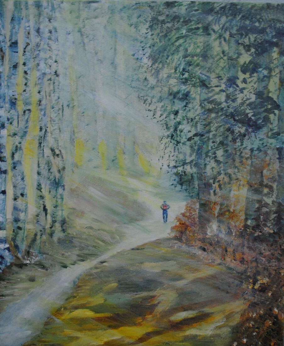 ochtendgloren in bos