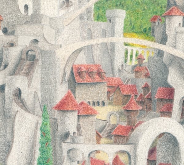 Fantasiekasteel - detail