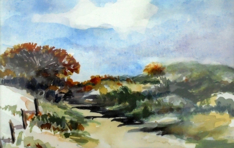 Landscape with dunes 1
