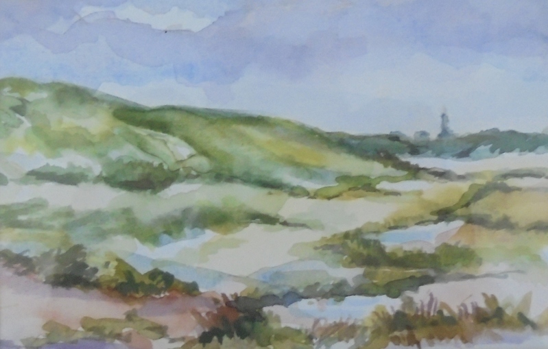 Landscape with dunes 4
