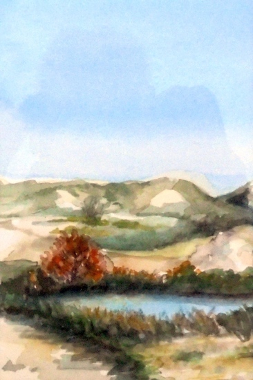 Landscape with dunes 5