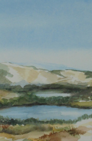 Landscape with dunes 6