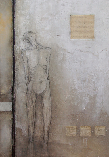 de schreeuw van een langgerekte stilte