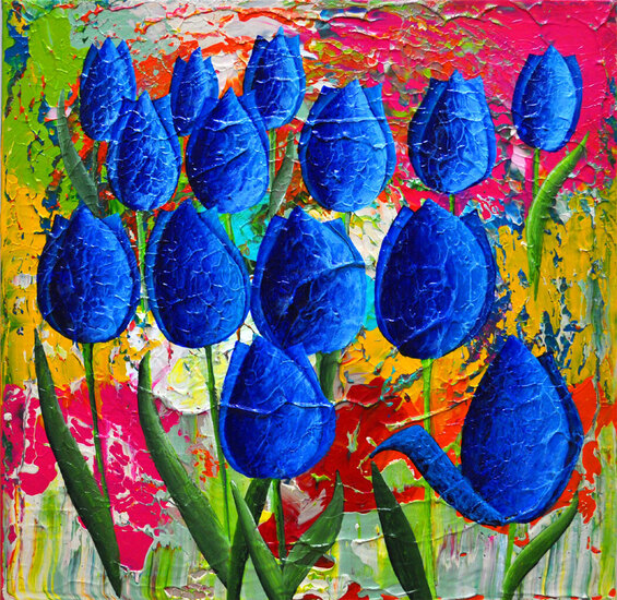 Blue Tulips 27012020