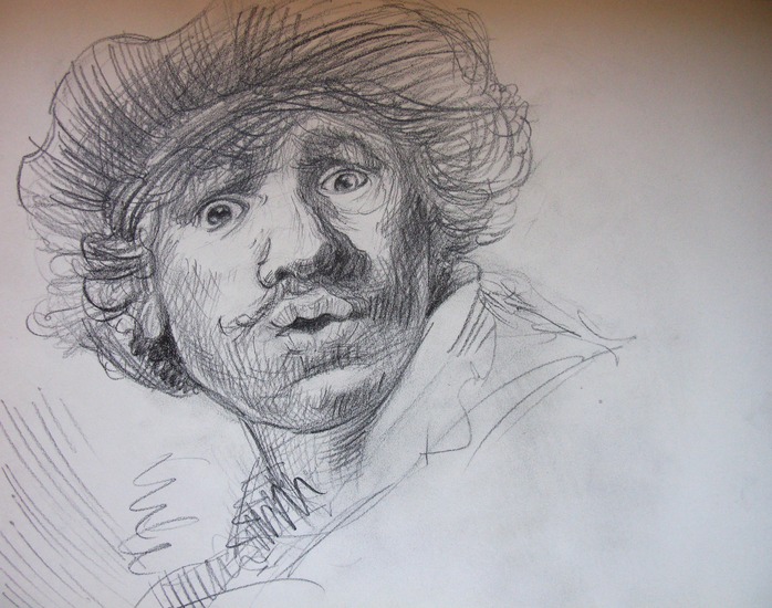 Self-portrait Rembrandt