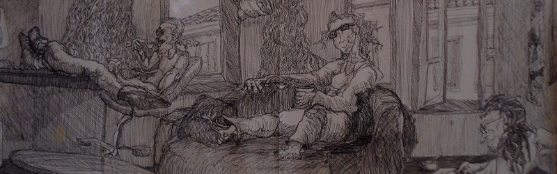 La cena de Marie. (Wouter, Marie y yo)