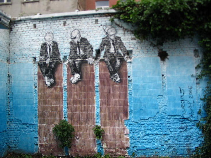 La alberca. Personajes