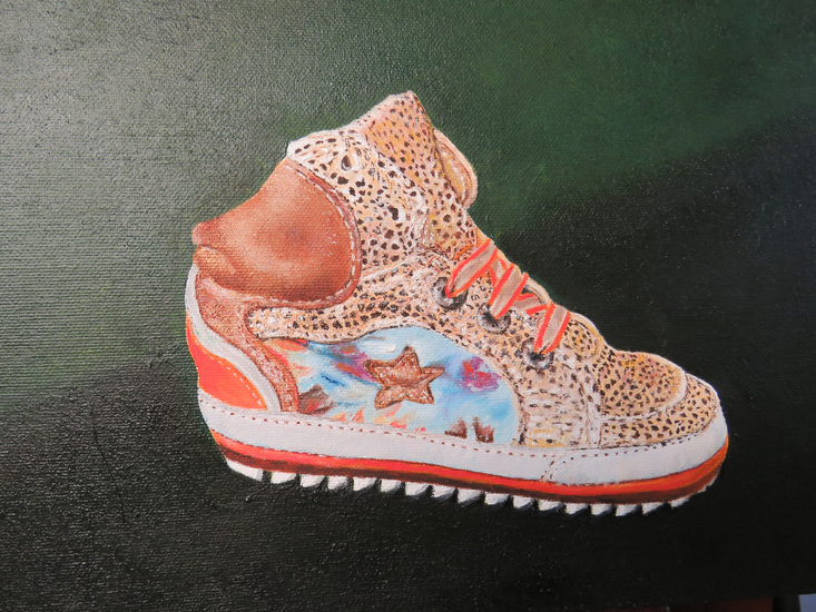 kinderschoentje van mijn kleindochter