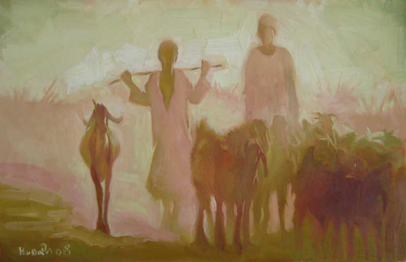 Schapen in het oosten