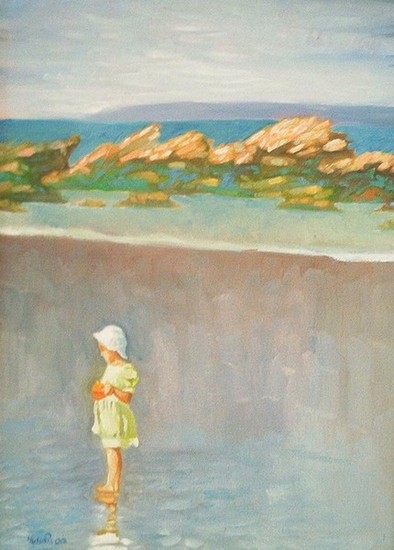 Shereen on the beach 2