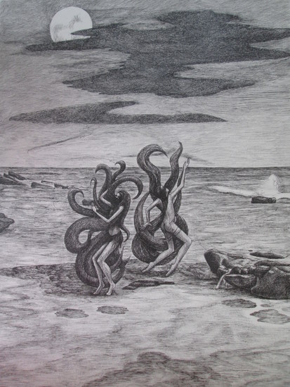 Dancing on the beach / Dansen op het strand