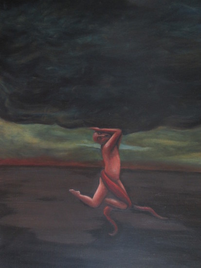 This cloud is coming down on me / Deze wolk drukt me neer