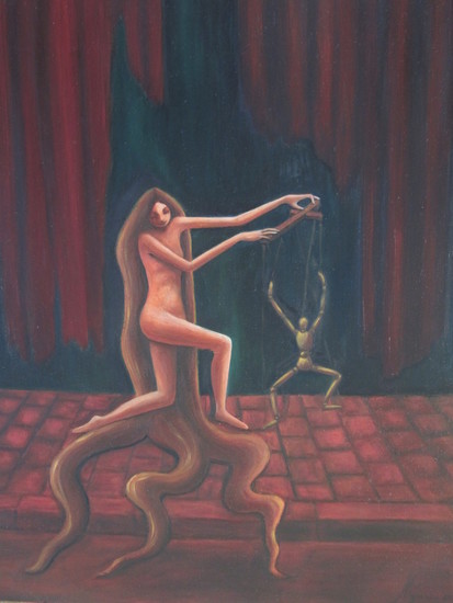 the Street Player / De straat speler