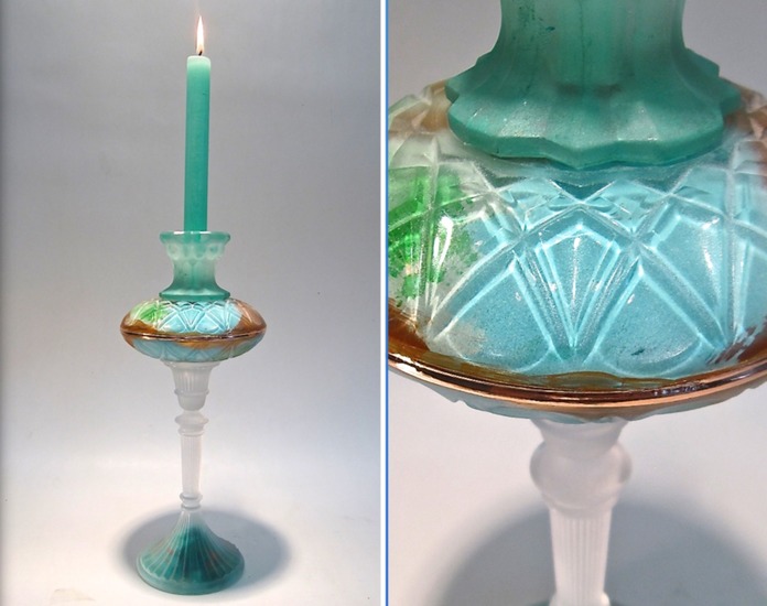 Emerald Candlestick