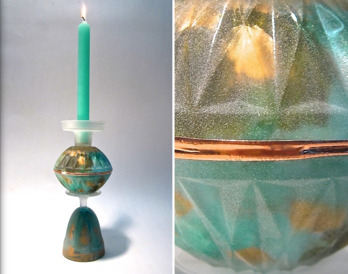 Emerald Candlestick 1