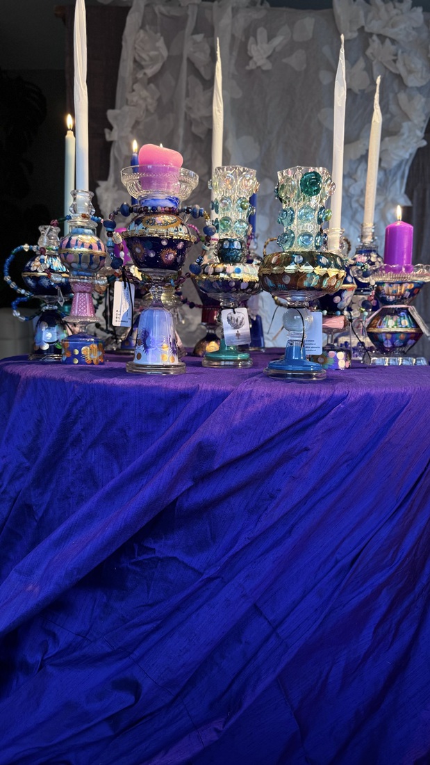 GLANS kandelaars van Ans Bakker