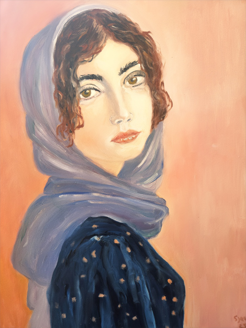 Vrouw met hoofddoek I