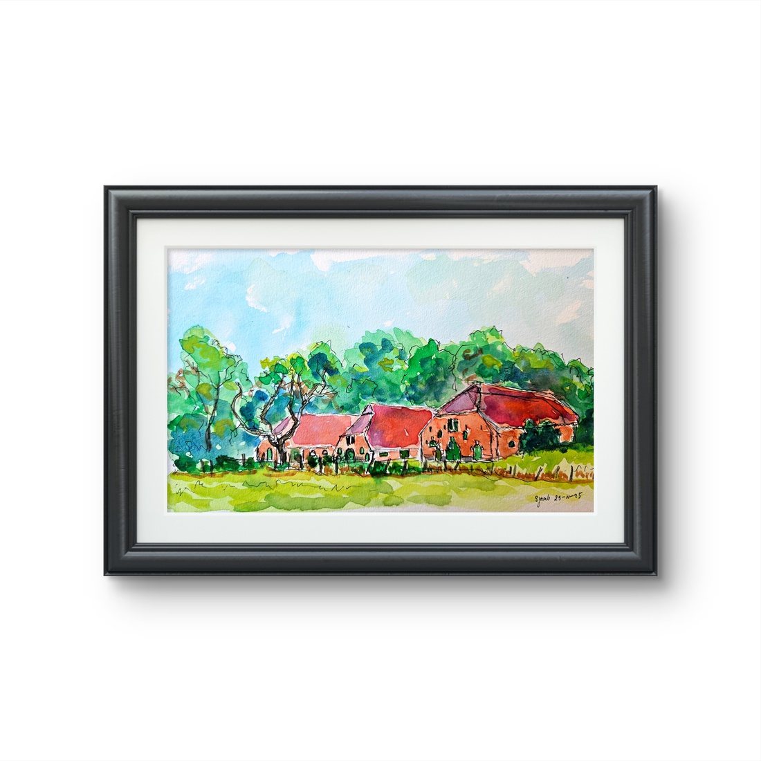 Boerderij met stallen