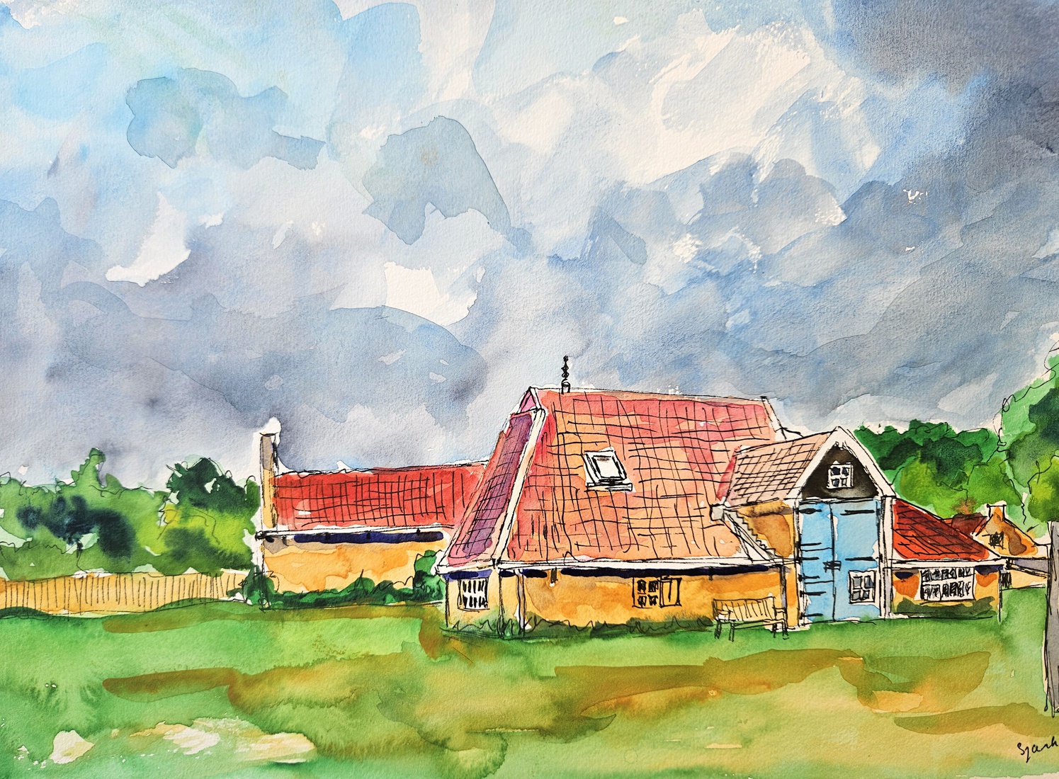 Boerderij met stallen (2)