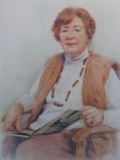 portret van mijn moeder