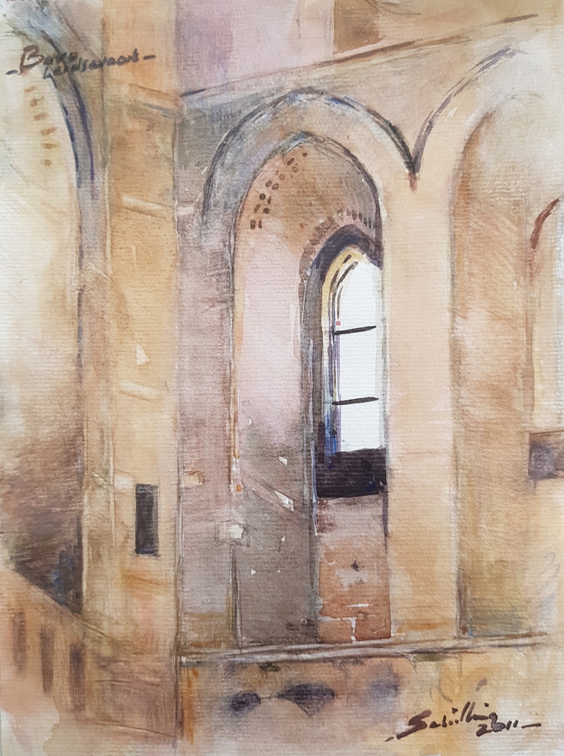 interieur koepelkerk BAVO