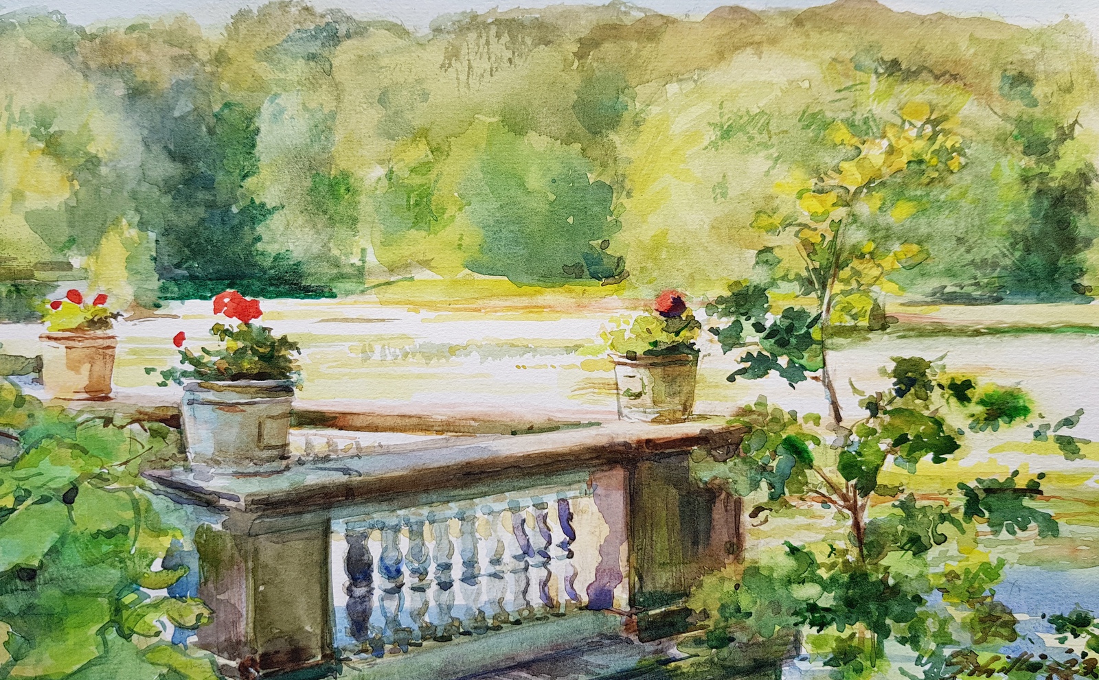 Elswout balkon Grote Huis