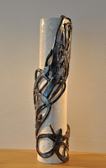 vaas met decoratief patroon