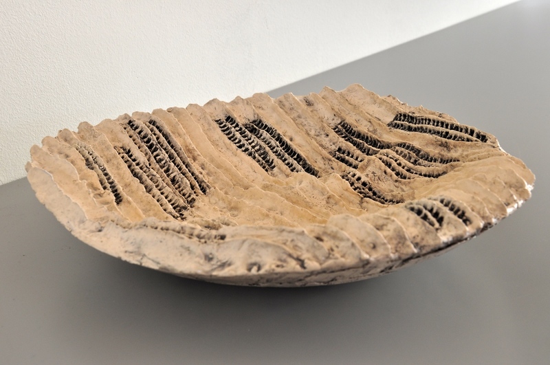 schaal met koraal motief