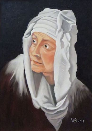 Vrouw met hoofddoek