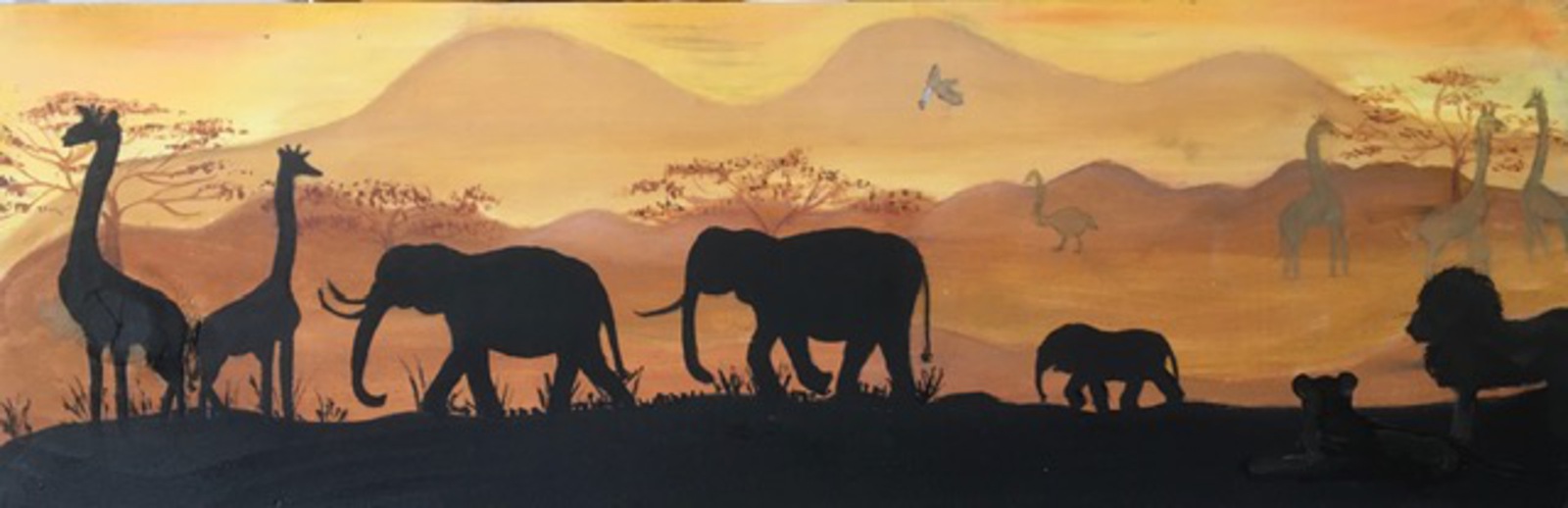 Afrika bij invallen van de avond