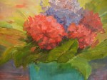 tafereeltjes met bloemen en fruit