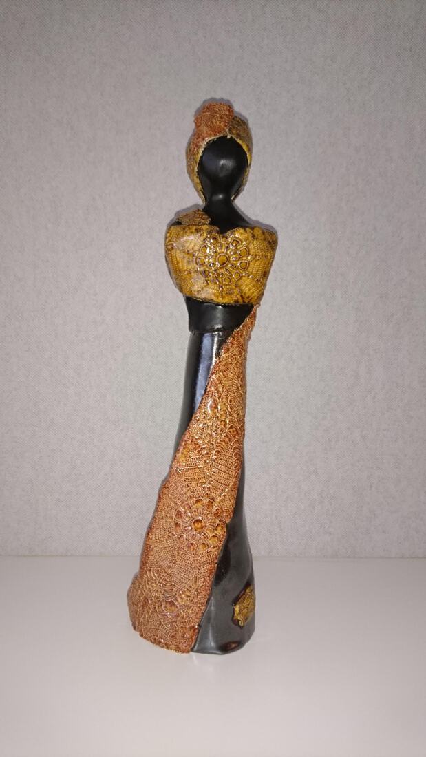 Vrouw in Amber