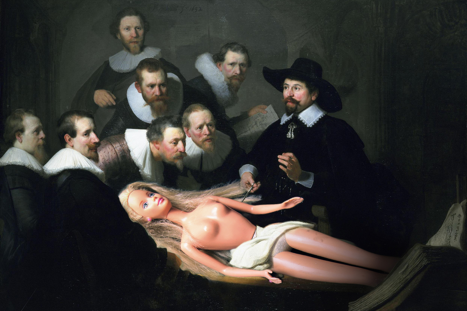 The Anatomy Lesson [Rembrandt revisited]