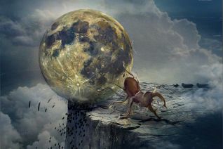 aan de rand van de afgrond